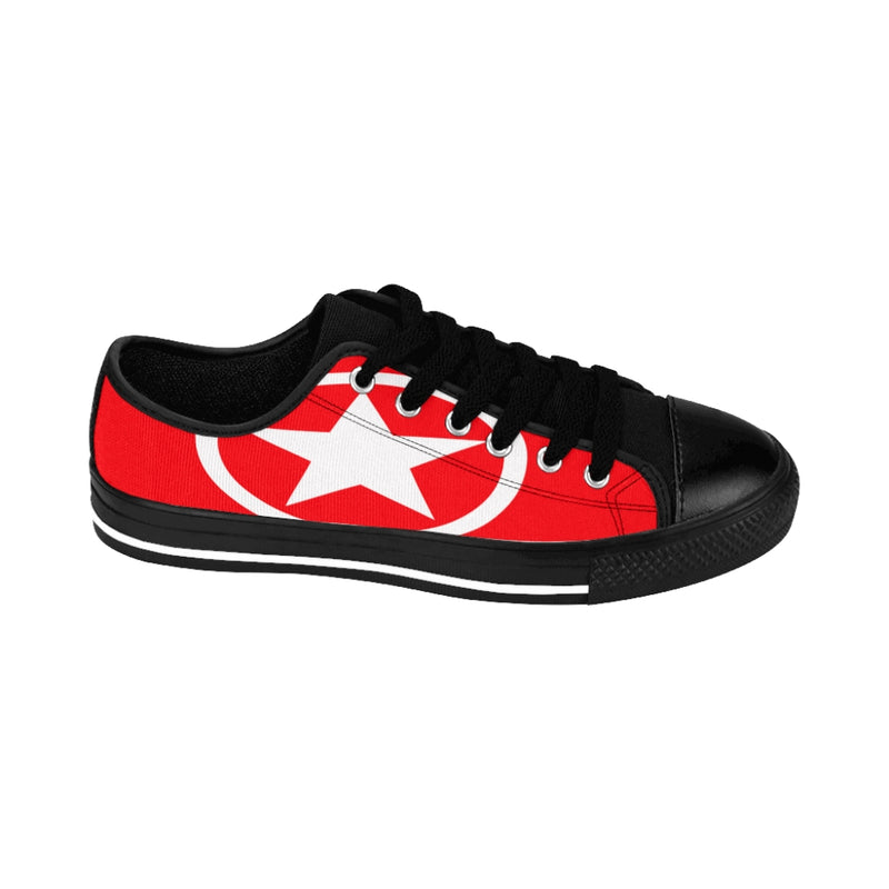 Global Super Star Men's Sneakers Red & White