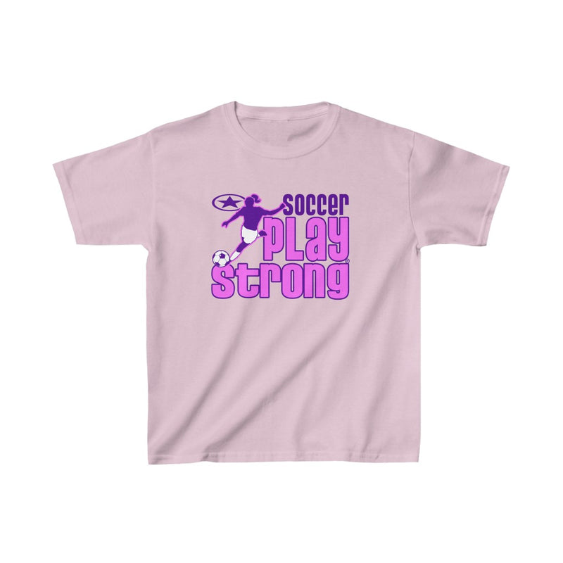 GIRLS SOCCER Kids Heavy Cotton™ Tee