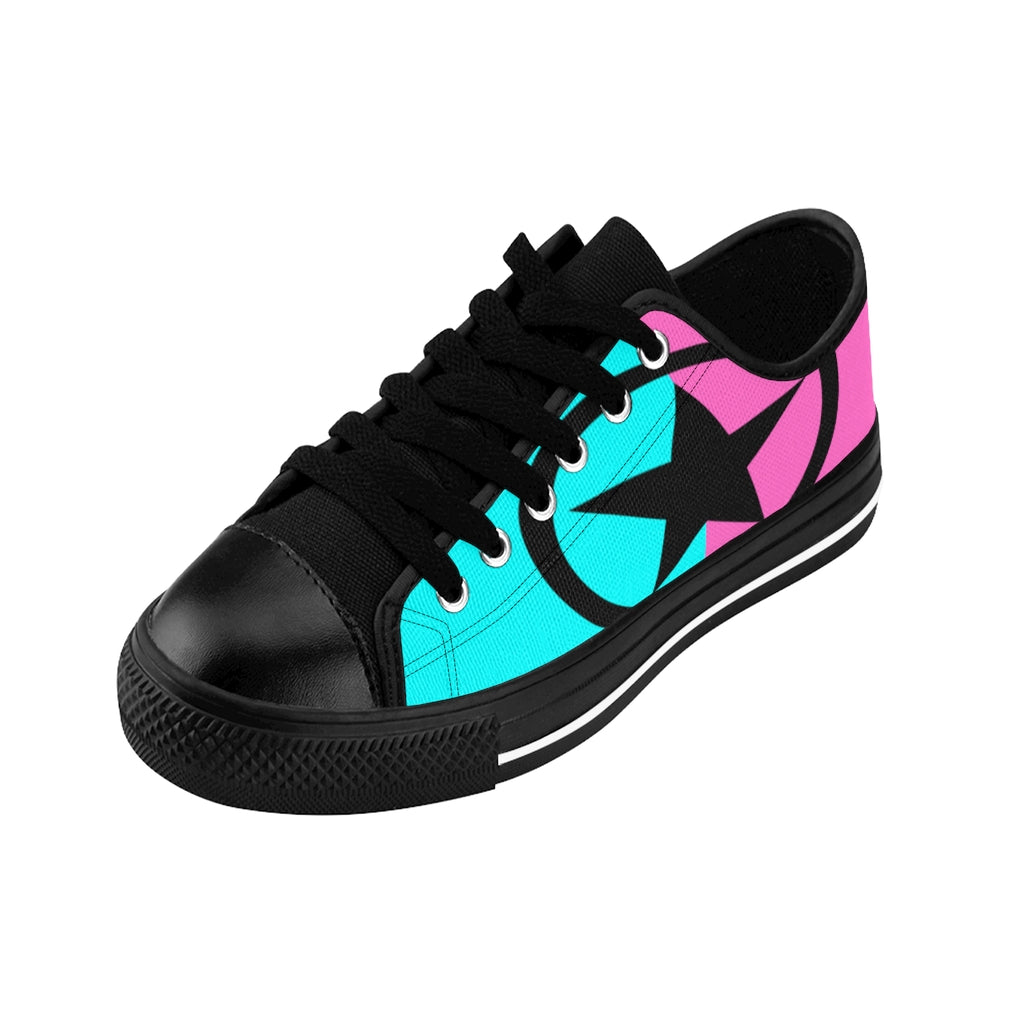 Global Super Star Women's Sneakers Pink & Aqua