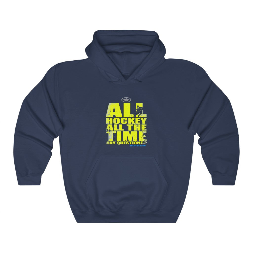 ALL HOCKEY Play Strong Unisex Heavy Blend™ Hooded Sweatshirt