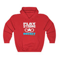 PLAY STRONG HOCKEY Unisex Heavy Blend™ Hooded Sweatshirt