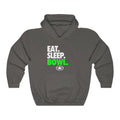 EAT. SLEEP. BOWL. Unisex Heavy Blend™ Hooded Sweatshirt