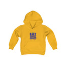 EAT SLEEP SOCCER Repeat Youth Heavy Blend Hooded Sweatshirt