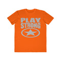 Play Strong Super Star Classic Gray Logo Men's Lightweight Fashion Tee