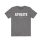 ATHLETE Unisex Jersey Short Sleeve Tee