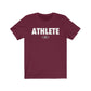 ATHLETE Unisex Jersey Short Sleeve Tee