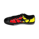 Global Super Star Women's Sneakers Red Black & Yellow
