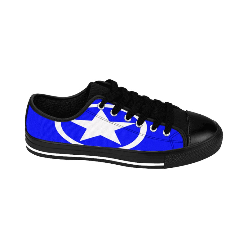 Global Super Star Men's Sneakers Blue & White