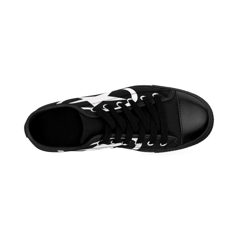 Global Super Star Men's Sneakers Black & White