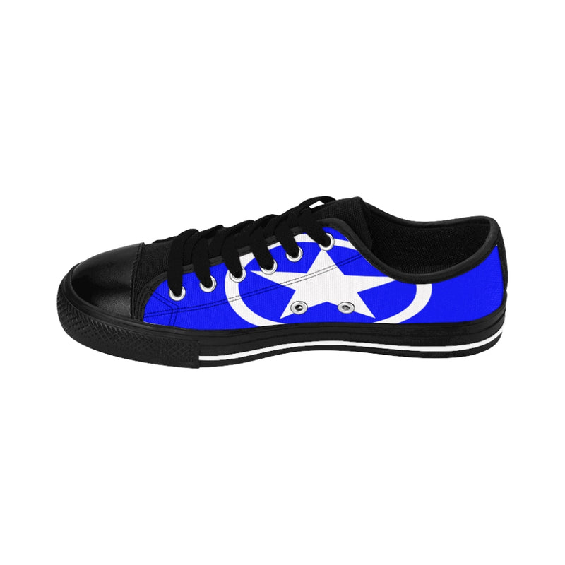 Global Super Star Men's Sneakers Blue & White