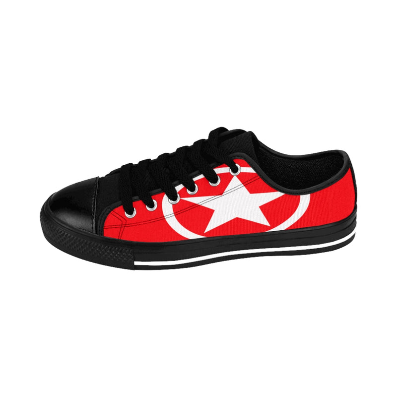 Global Super Star Men's Sneakers Red & White