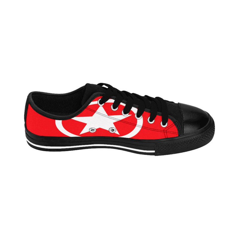 Global Super Star Men's Sneakers Red & White