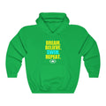 DREAM. BELIEVE. SWIM. Unisex Heavy Blend™ Hooded Sweatshirt