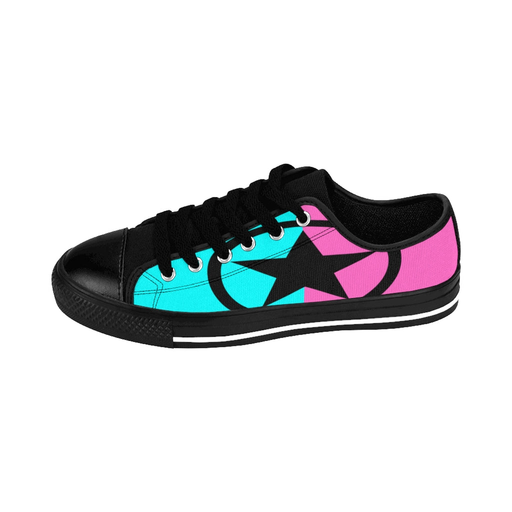 Global Super Star Women's Sneakers Pink & Aqua