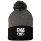 Play Strong SUPER STAR POM-POM  Knit Cap