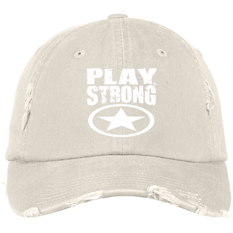 Distressed Play Strong Star Cap