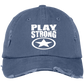 Distressed Play Strong Star Cap