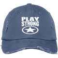 Distressed Play Strong Star Cap