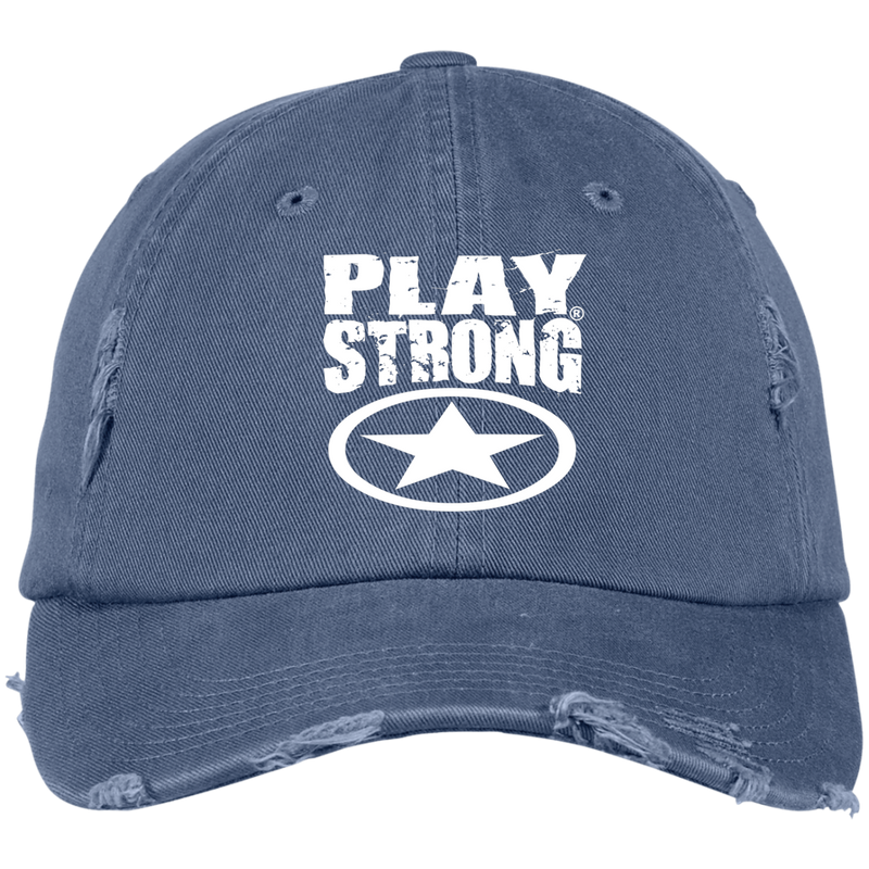 Distressed Play Strong Star Cap