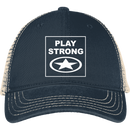 Play Strong Logo Mesh Back Cap
