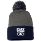 Play Strong SUPER STAR POM-POM  Knit Cap