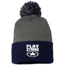 Play Strong SUPER STAR POM-POM  Knit Cap