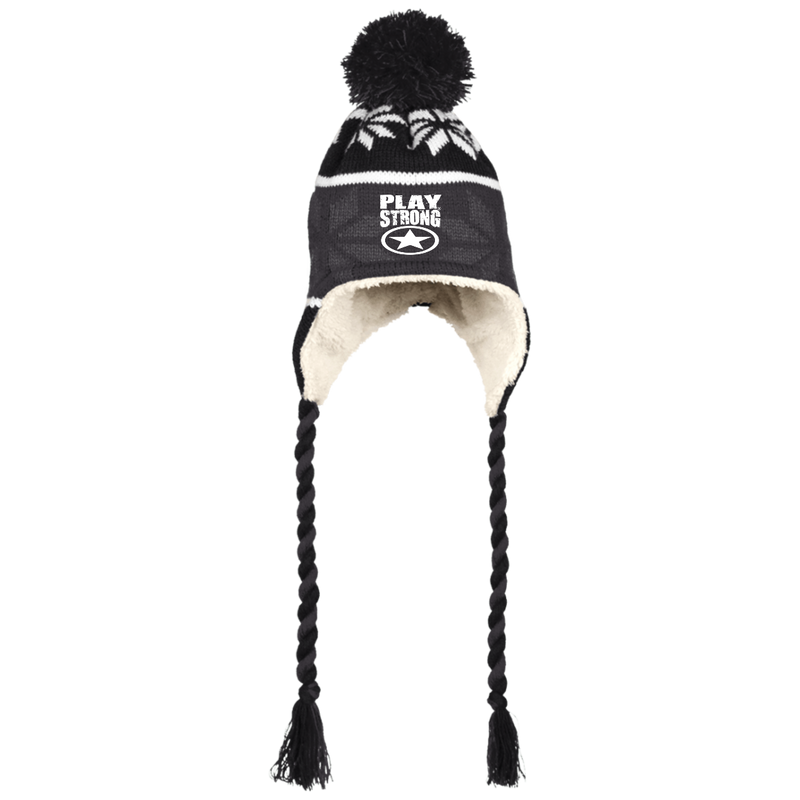 Cuddly Soft Sherpa Hat with Ear Flaps & Ties