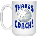Thanks Coach! 15 oz. White Mug