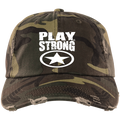 Distressed Play Strong Star Cap