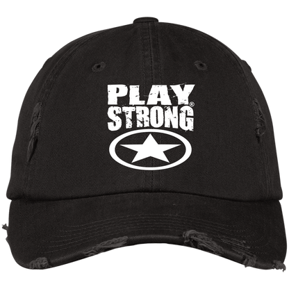 Distressed Play Strong Star Cap
