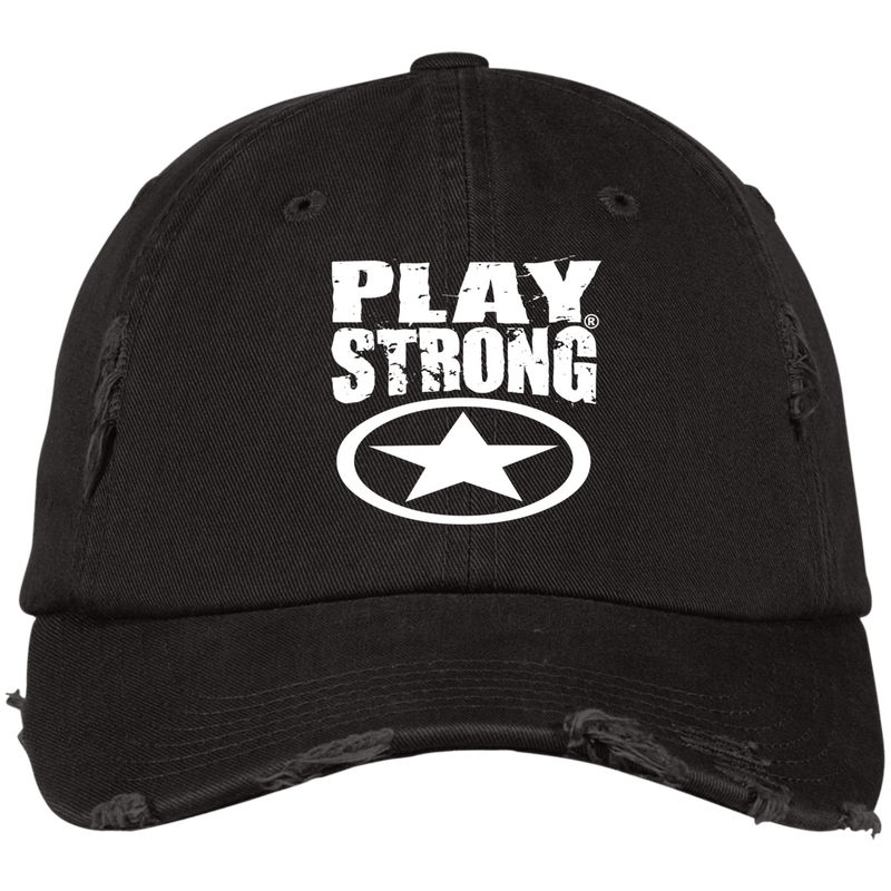 Distressed Play Strong Star Cap