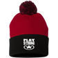 Play Strong SUPER STAR POM-POM  Knit Cap