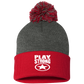 Play Strong SUPER STAR POM-POM  Knit Cap