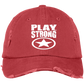 Distressed Play Strong Star Cap