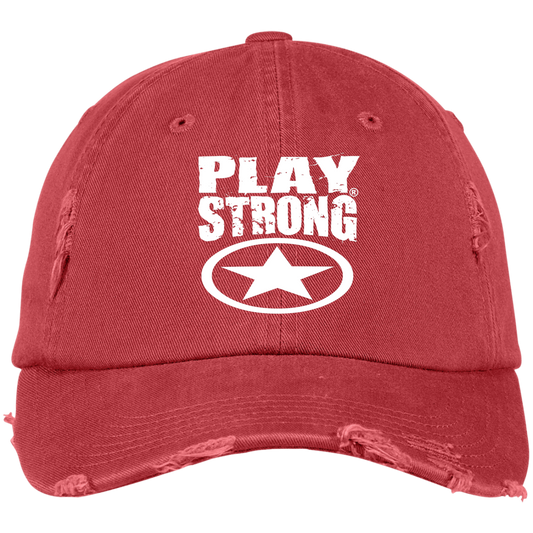 Distressed Play Strong Star Cap