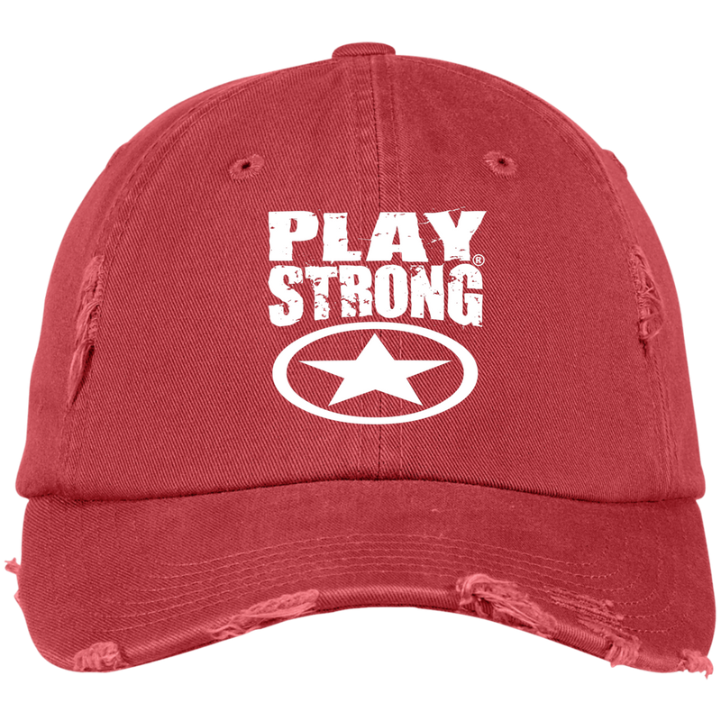 Distressed Play Strong Star Cap