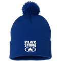 Play Strong SUPER STAR POM-POM  Knit Cap