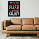 I HOPE YOU Poster