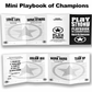 Santa Sports "The Stocking Stuffer" Basketball Christmas 5x7 Greeting Card 3-Pack