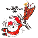 SANTA SPORTS SNOW CONE Baseball Unisex Hoodie