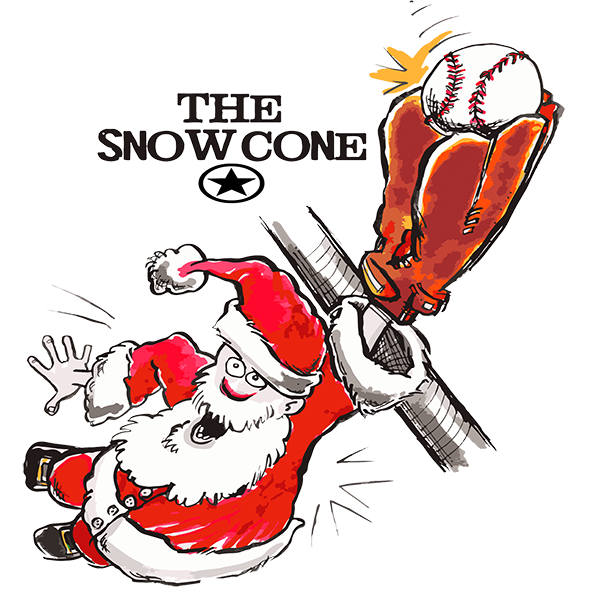 SANTA SPORTS SNOW CONE Baseball Unisex Hoodie