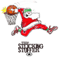 SANTA SPORTS STOCKING STUFFER Basketball Unisex Hoodie