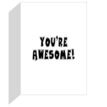 Football 3-Pack (Red) "Thanks Awesome Football Coach!" Sports POWERCARDS Greeting Cards (5x7) Perfect for Youth Sports - Your Coaches Will Love 'Em!