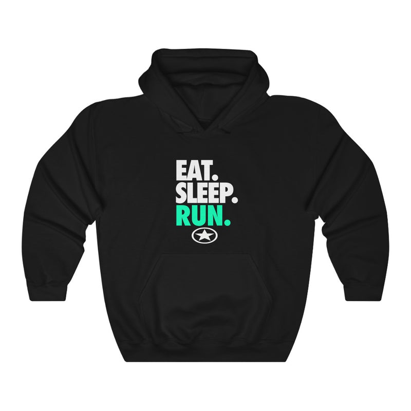 EAT. SLEEP. RUN. Unisex Heavy Blend™ Hooded Sweatshirt