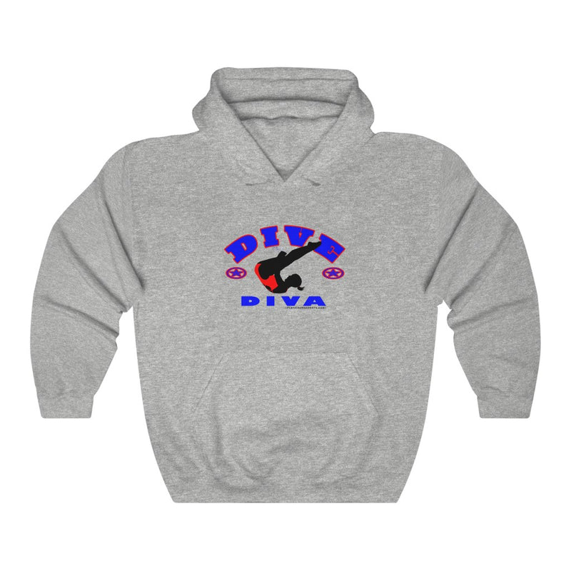 DIVE DIVA Unisex Heavy Blend™ Hooded Sweatshirt