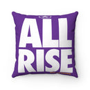 ALL RISE Sports PowerWORD Square Pillow