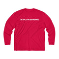 Play Strong Logo Men's Long Sleeve Sport Performance Tee