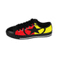 Global Super Star Women's Sneakers Red Black & Yellow