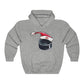JINGLE PUCK HOCKEY Santa Sports Unisex Heavy Blend™ Hooded Sweatshirt