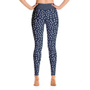 Blue Circles Yoga Leggings